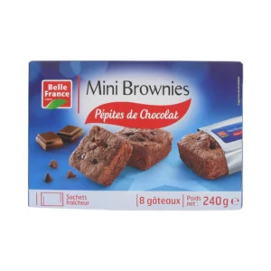 MINI BROWNIE PÉPITES CHOCOLAT BELLE FRANCE - Image 1